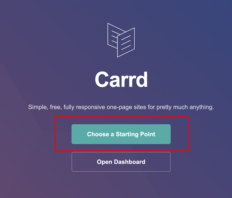 entering carrd